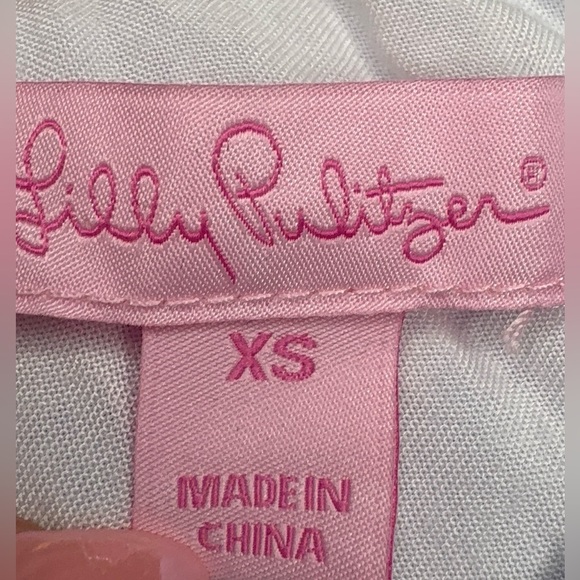 Lilly Pulitzer Off-The-Shoulder Dress – Size XS 💙 - Picture 2 of 6